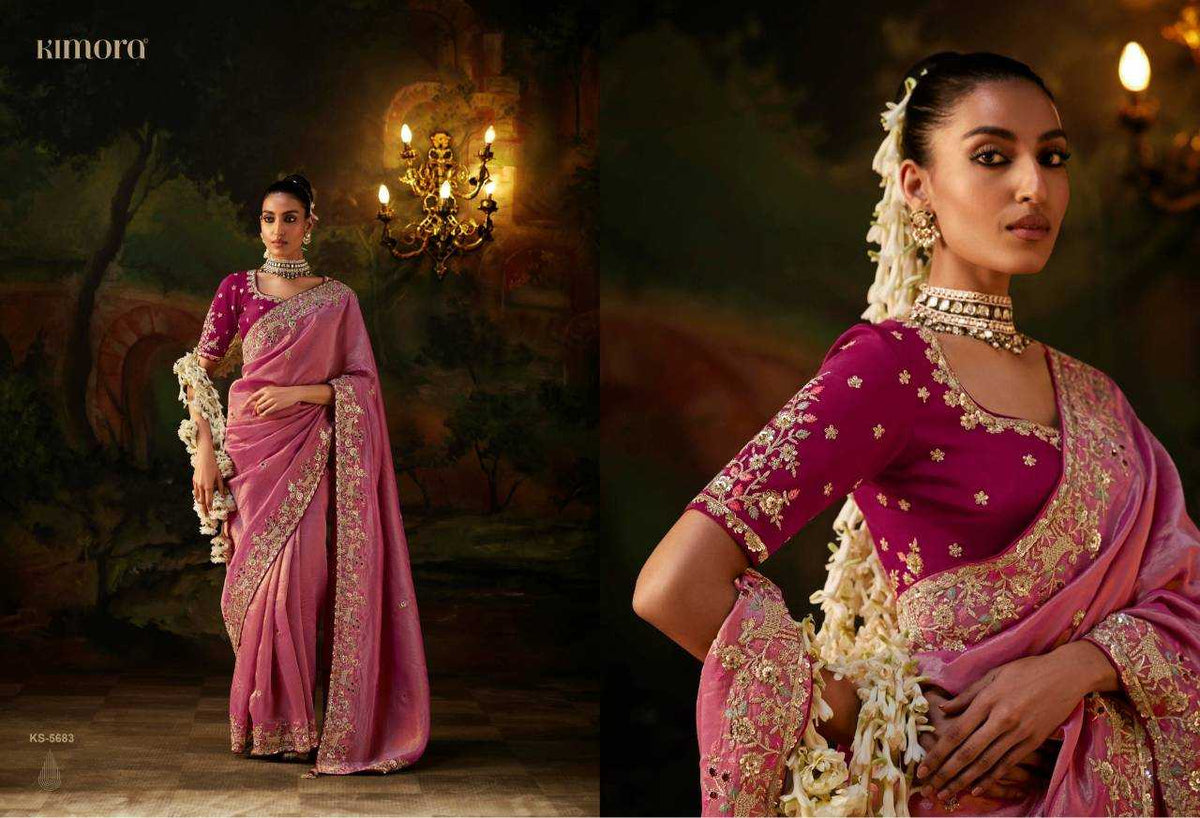 Pure Viscos Ready To Wear Saree