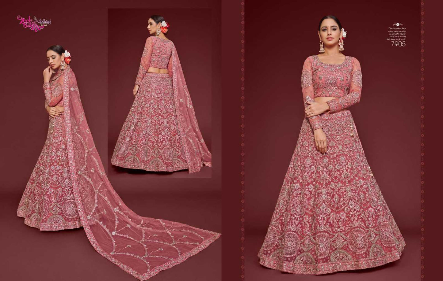 Soft Net Fancy Lehenga