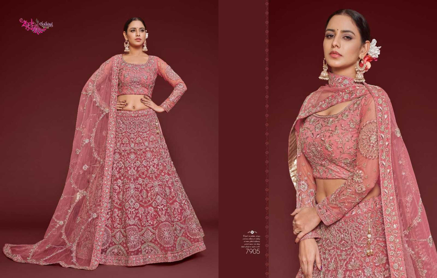 Soft Net Fancy Lehenga