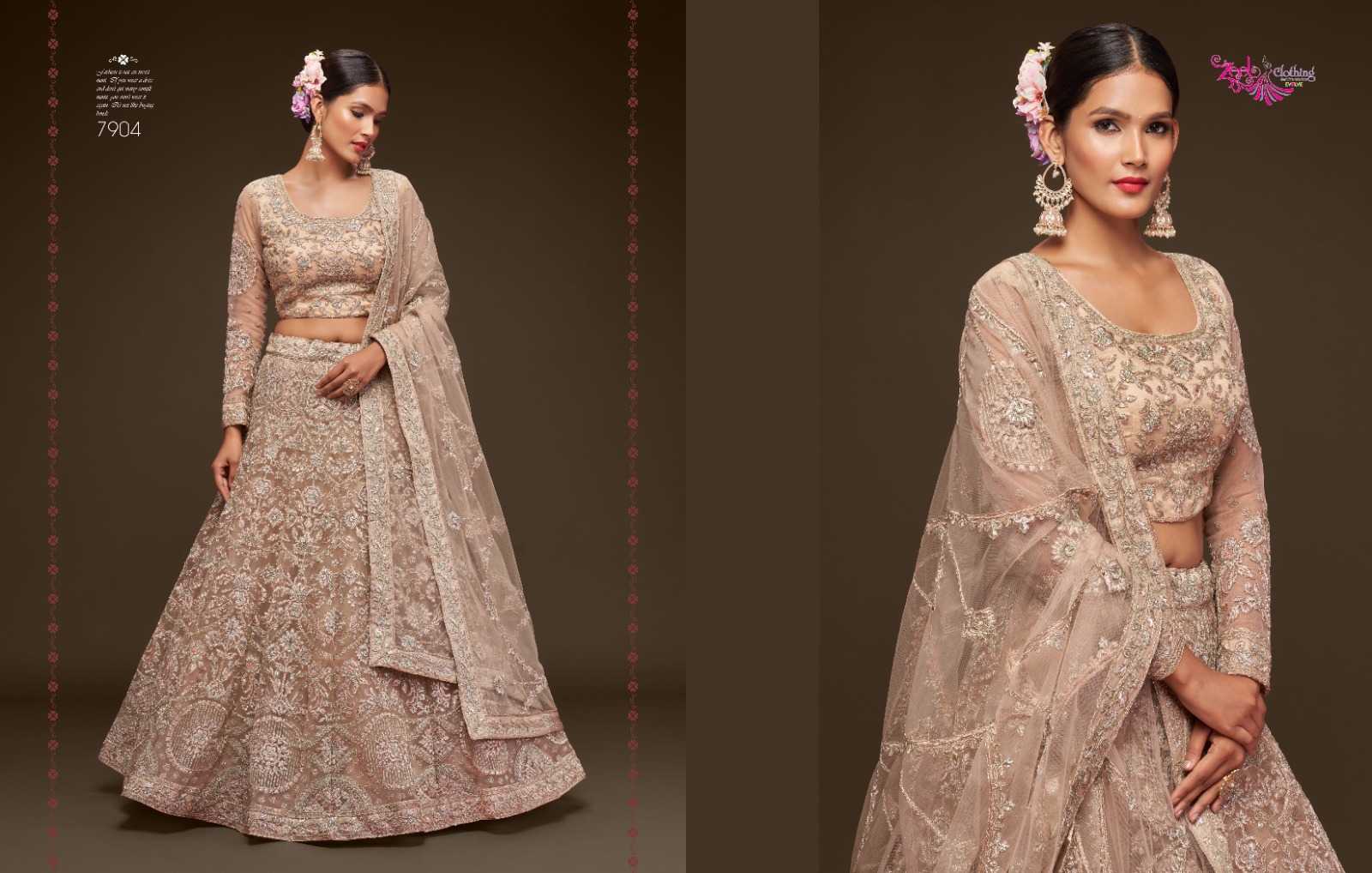 Soft Net Fancy Lehenga