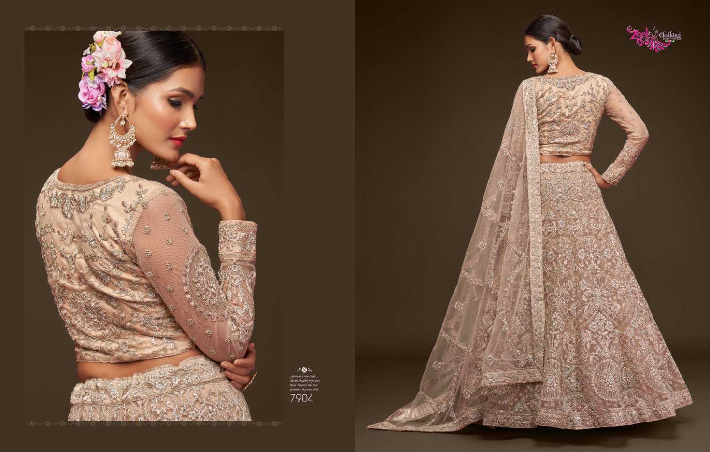 Soft Net Fancy Lehenga