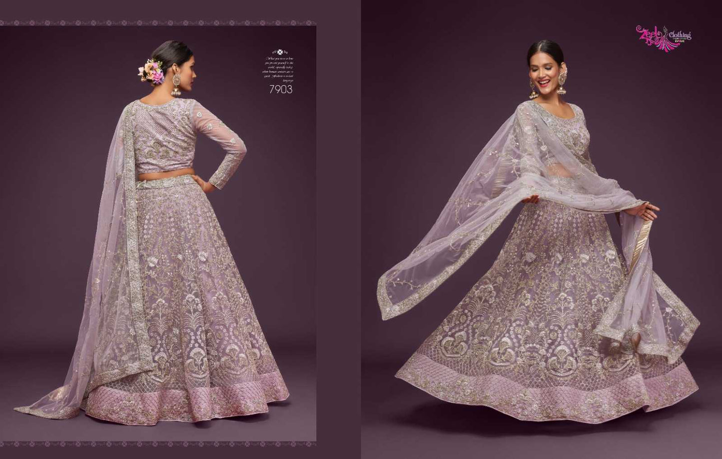 Soft Net Fancy Lehenga