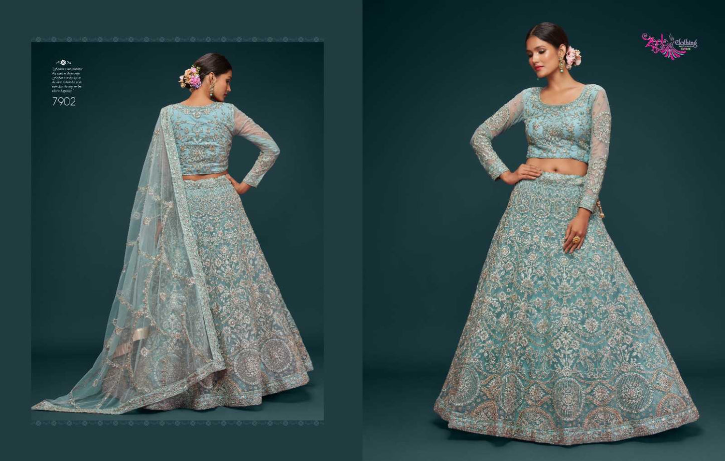 Soft Net Fancy Lehenga