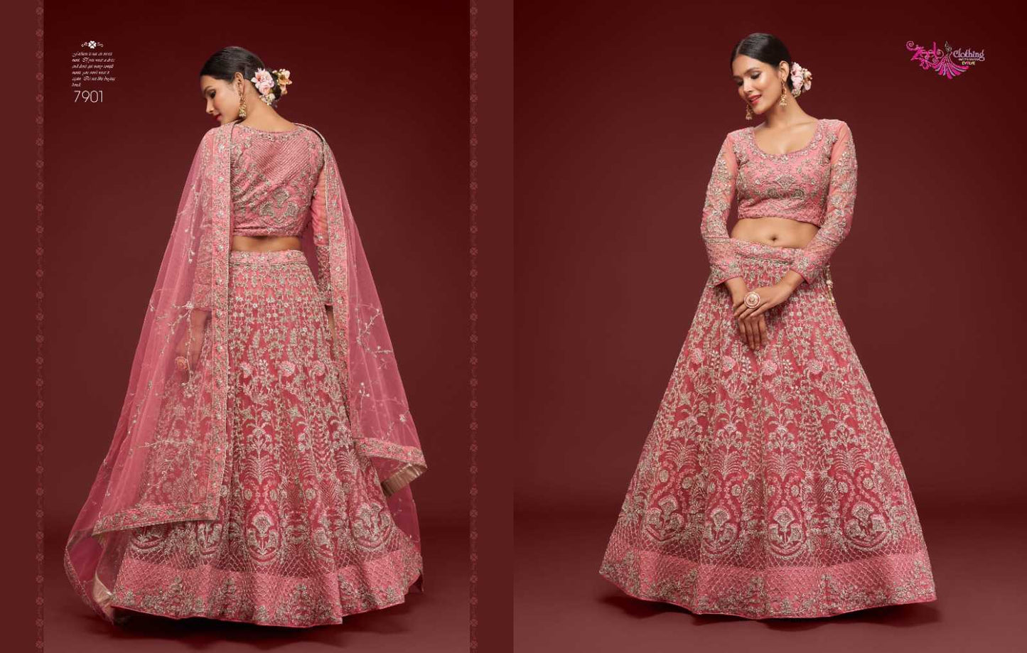Soft Net Fancy Lehenga