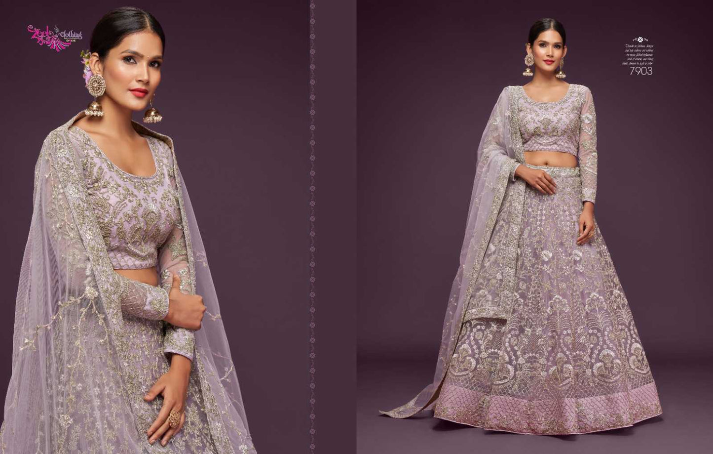 Soft Net Fancy Lehenga