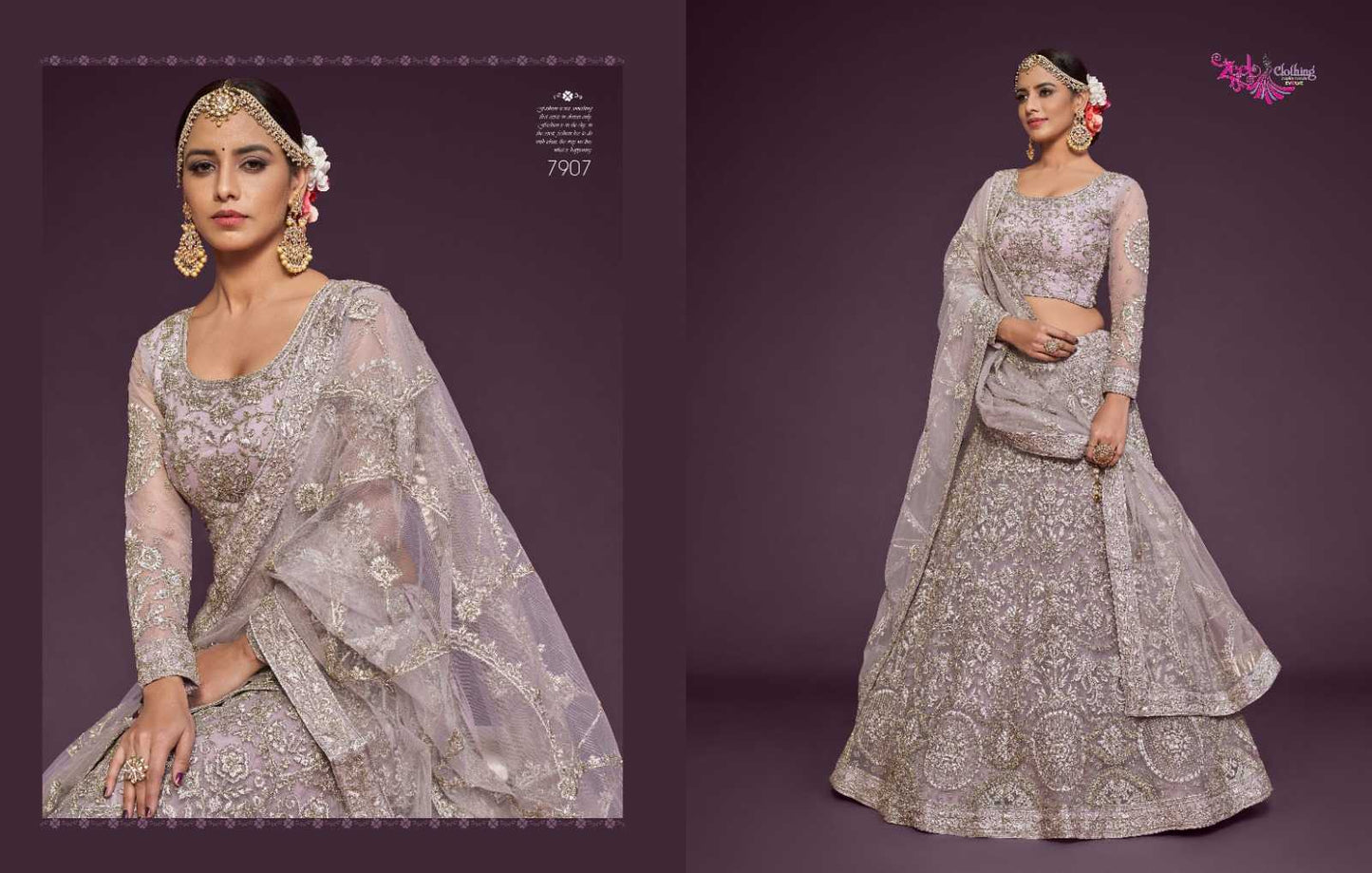 Soft Net Fancy Lehenga