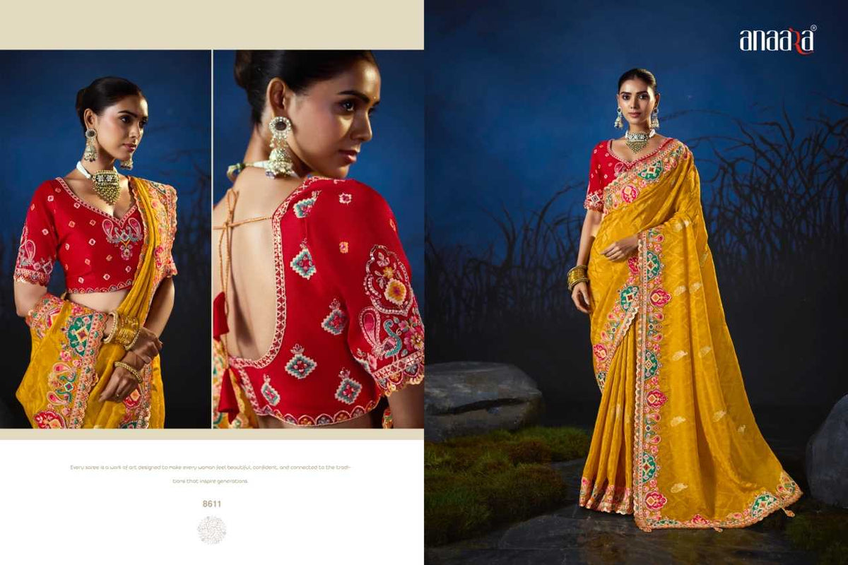 Anaara Soft Silk Saree