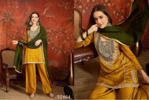 Baani Pure Silk Party Wear Suit