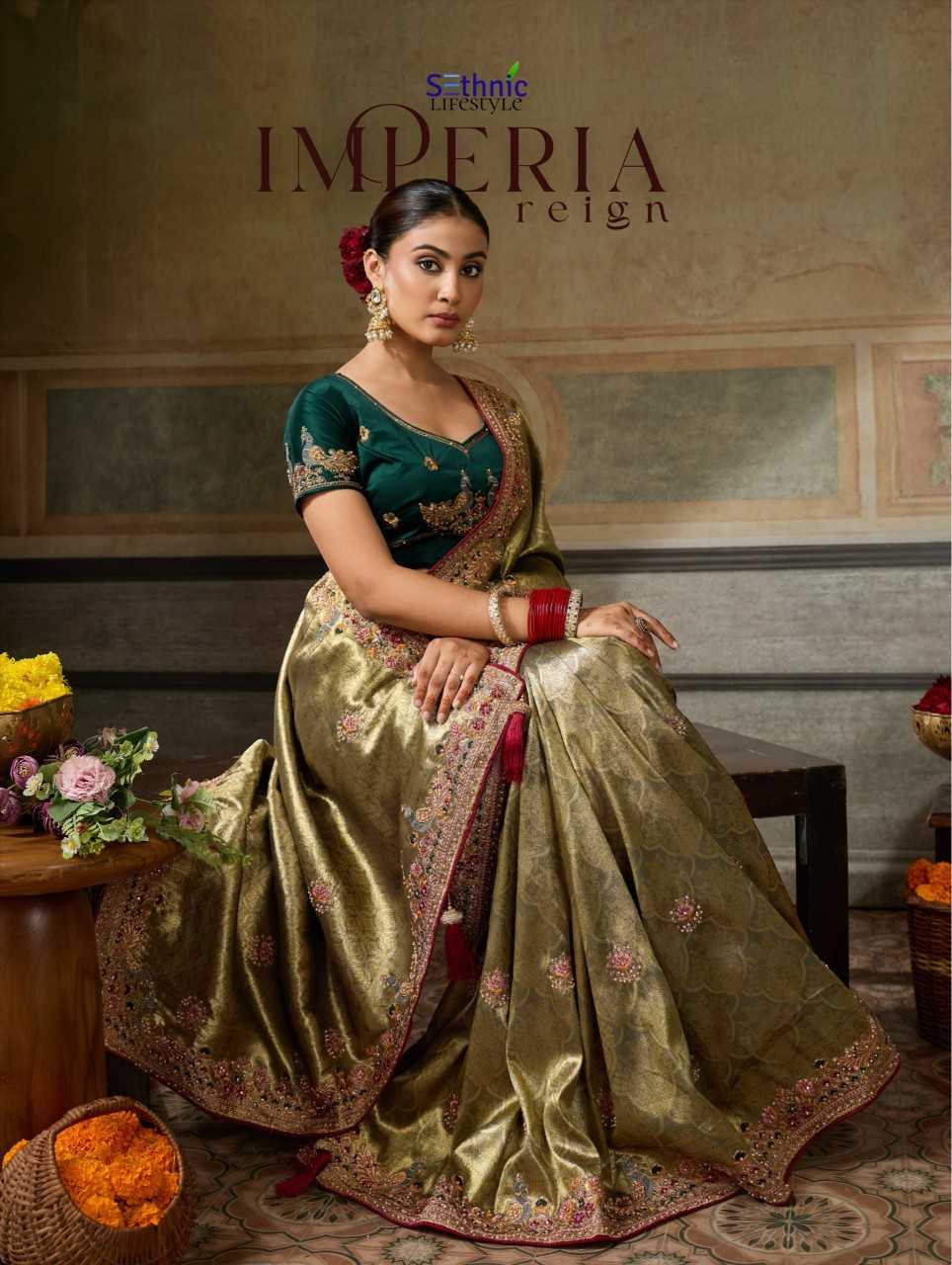 Imperia Reign Banarasi Soft Silk Saree