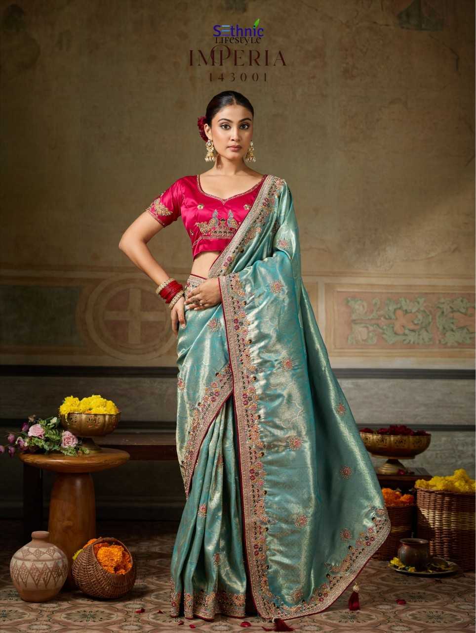 Imperia Reign Banarasi Soft Silk Saree