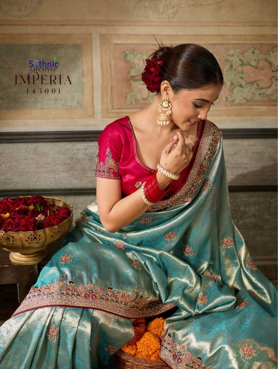 Imperia Reign Banarasi Soft Silk Saree