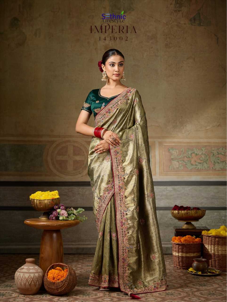 Imperia Reign Banarasi Soft Silk Saree