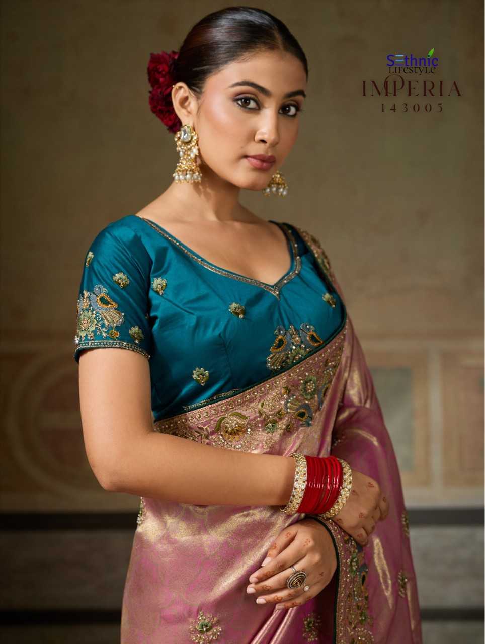 Imperia Reign Banarasi Soft Silk Saree