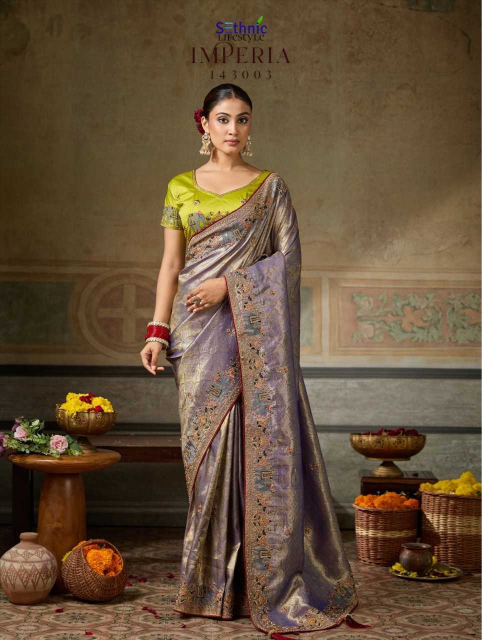 Imperia Reign Banarasi Soft Silk Saree