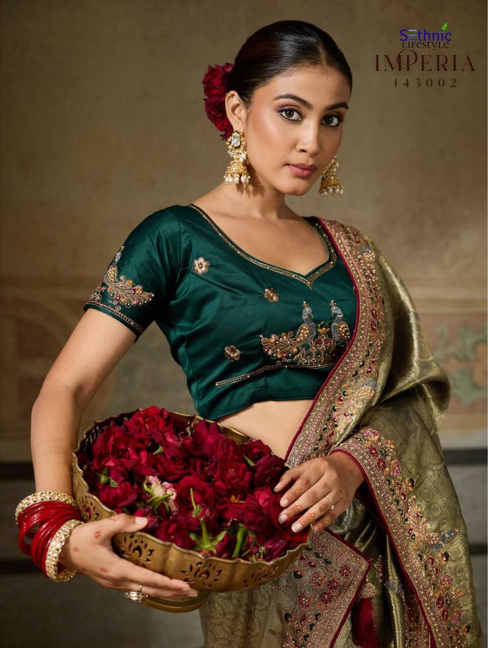Imperia Reign Banarasi Soft Silk Saree