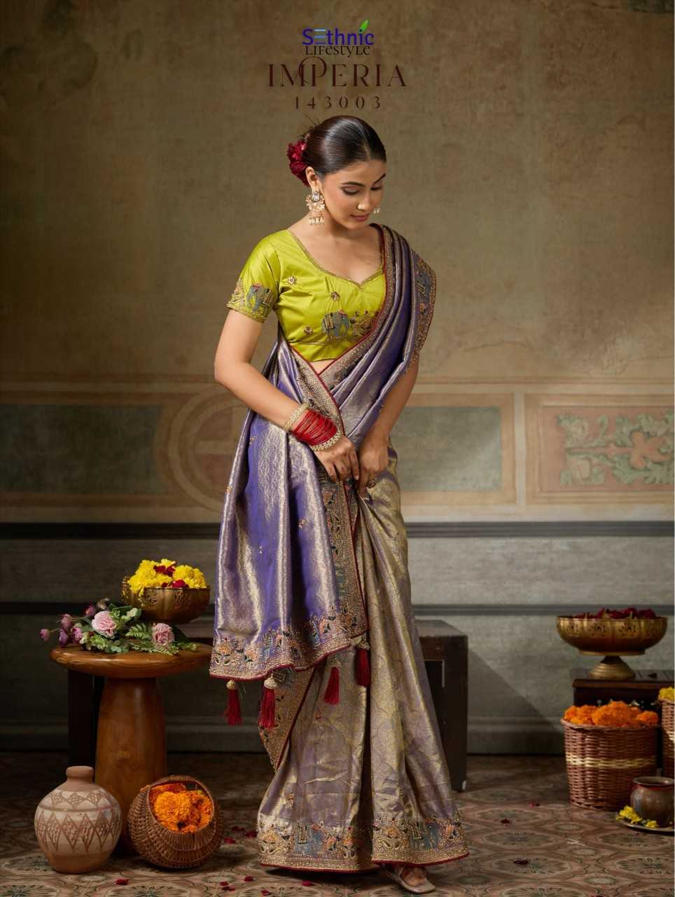 Imperia Reign Banarasi Soft Silk Saree