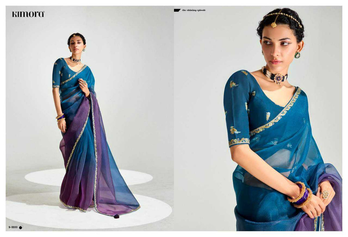 Organza Designer Saree