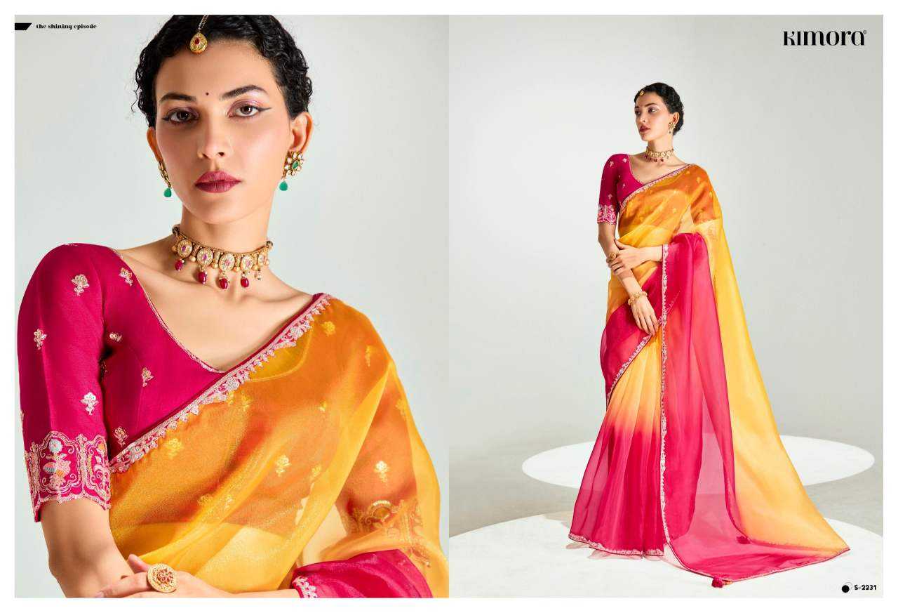 Organza Designer Saree
