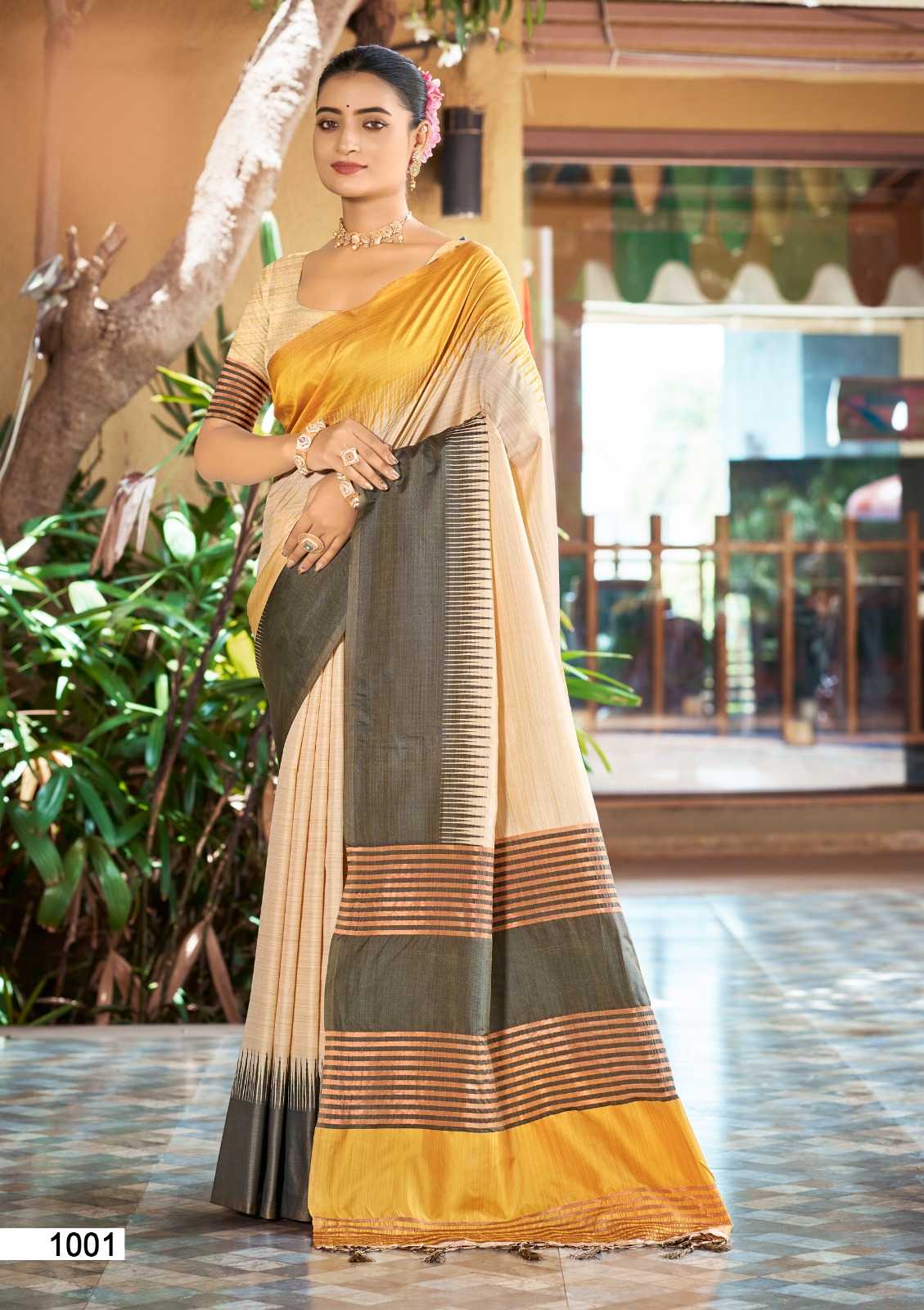 Laving Slub Silk Soft Saree