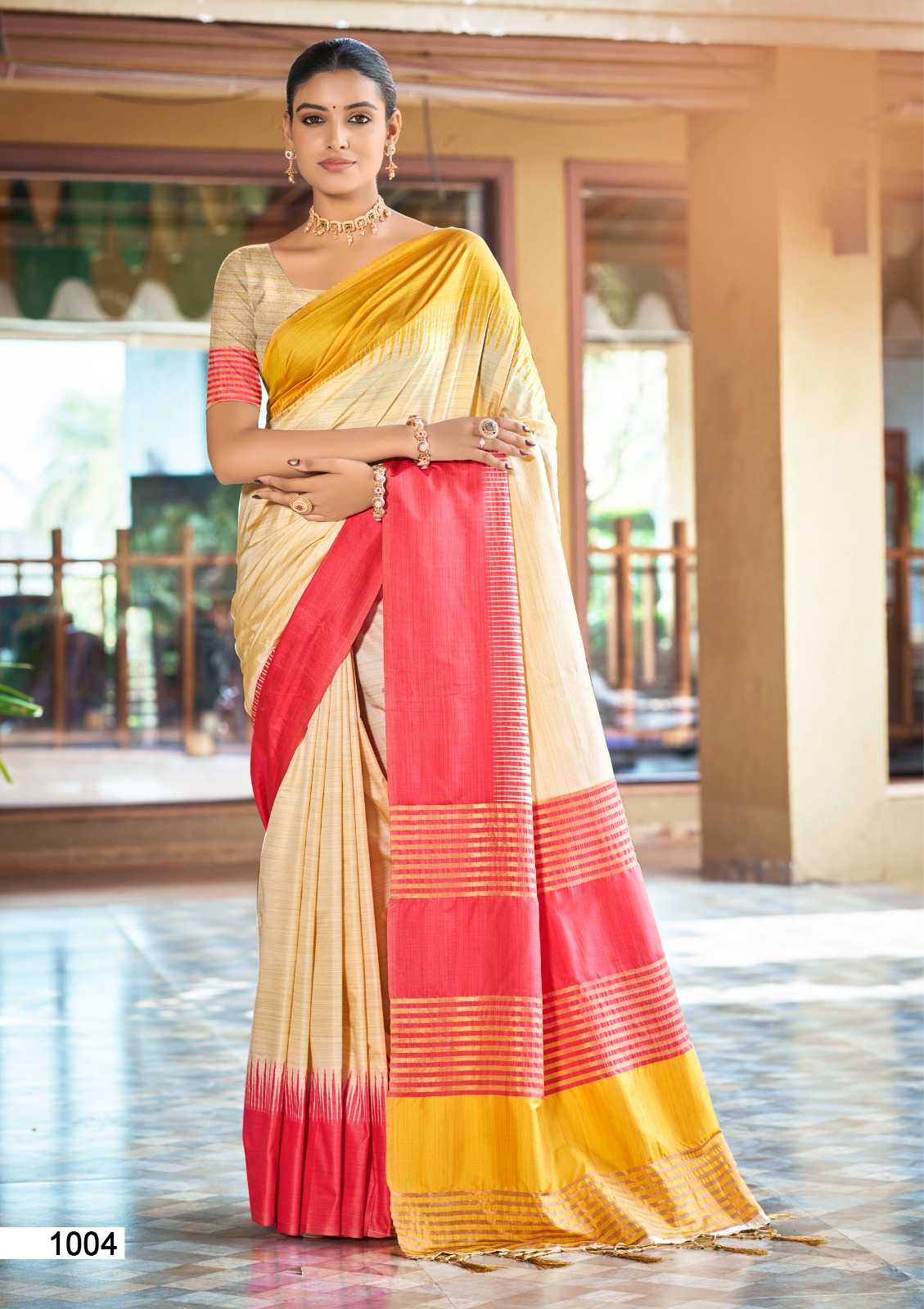 Laving Slub Silk Soft Saree