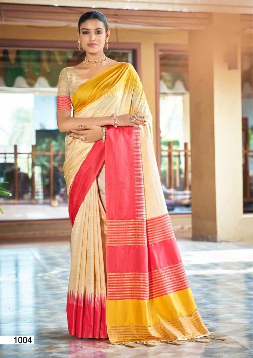 Laving Slub Silk Soft Saree