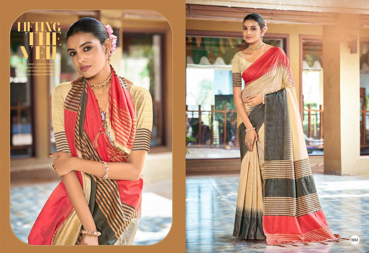 Laving Slub Silk Soft Saree