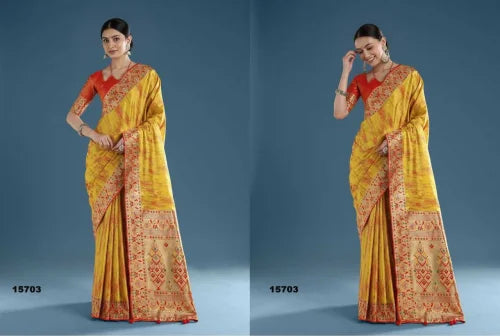 Mrinalika Tissue Silk Soft Saree
