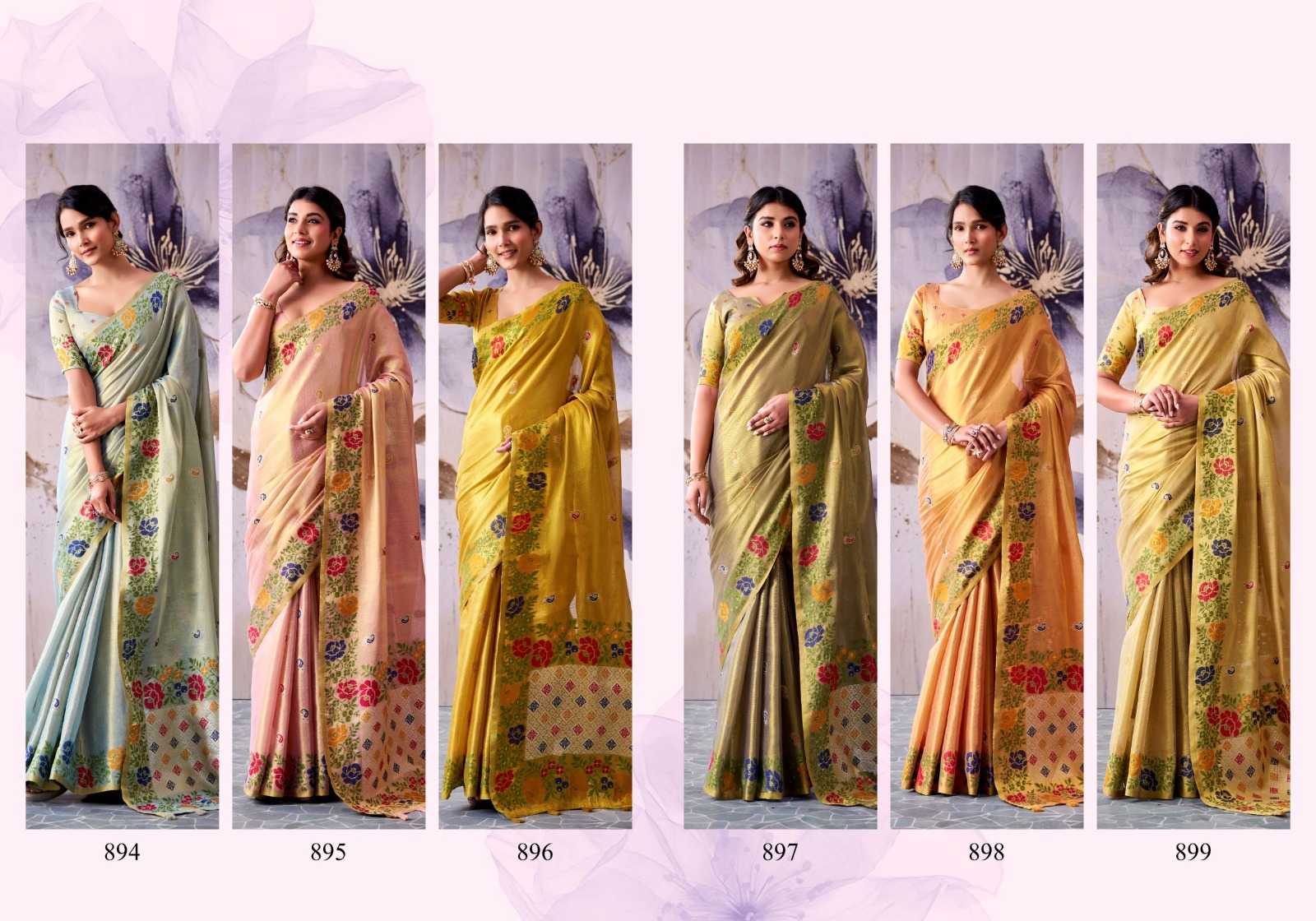 Tissue Silk Traditional Saree
