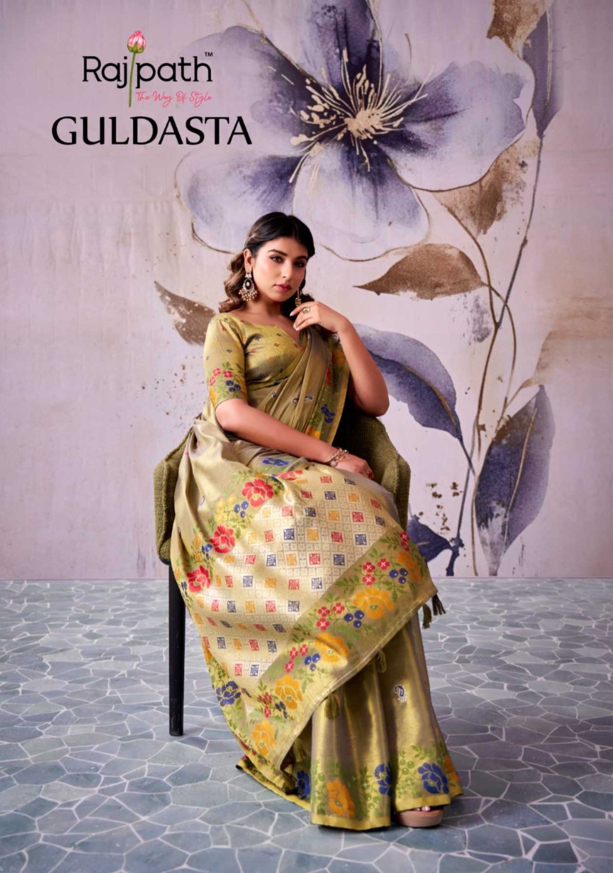 Tissue Silk Traditional Saree