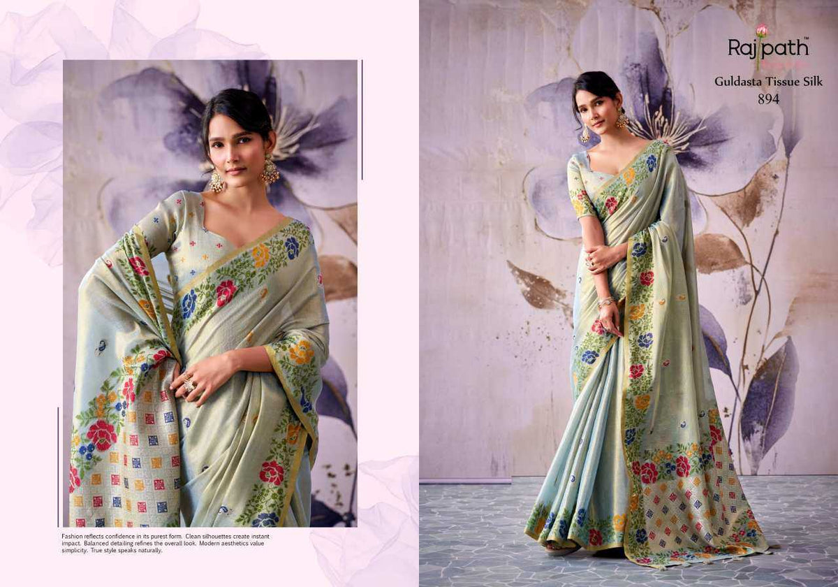 Tissue Silk Traditional Saree
