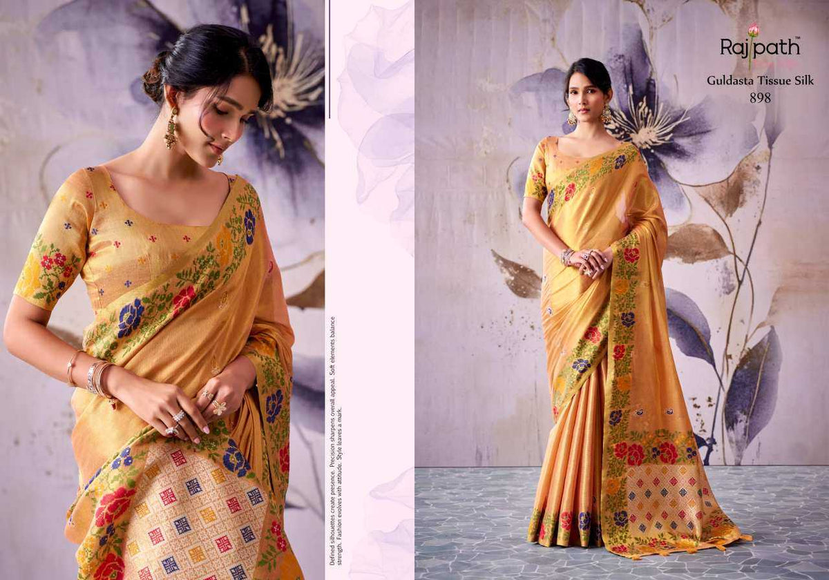 Tissue Silk Traditional Saree