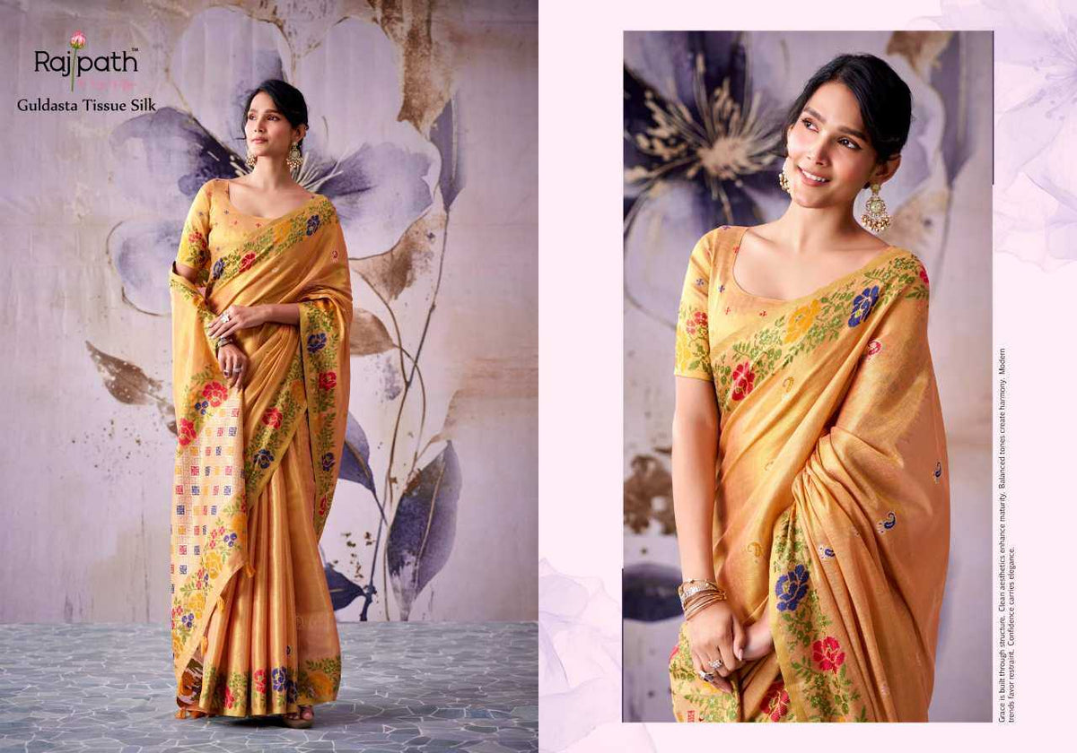 Tissue Silk Traditional Saree