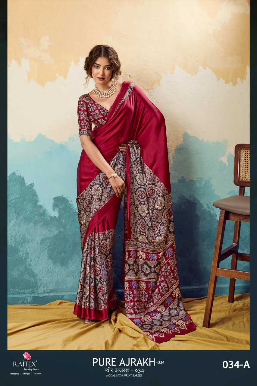 Satin Printed Saree