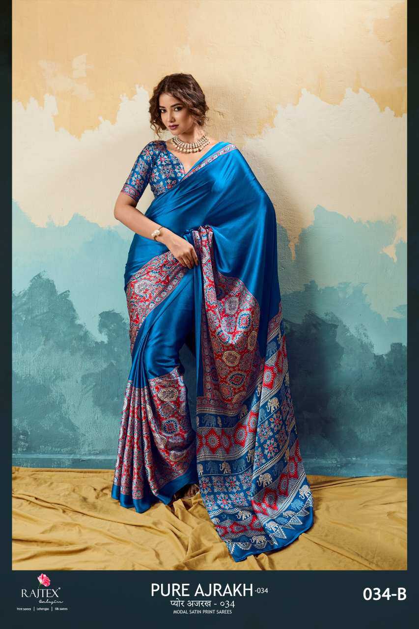 Satin Printed Saree