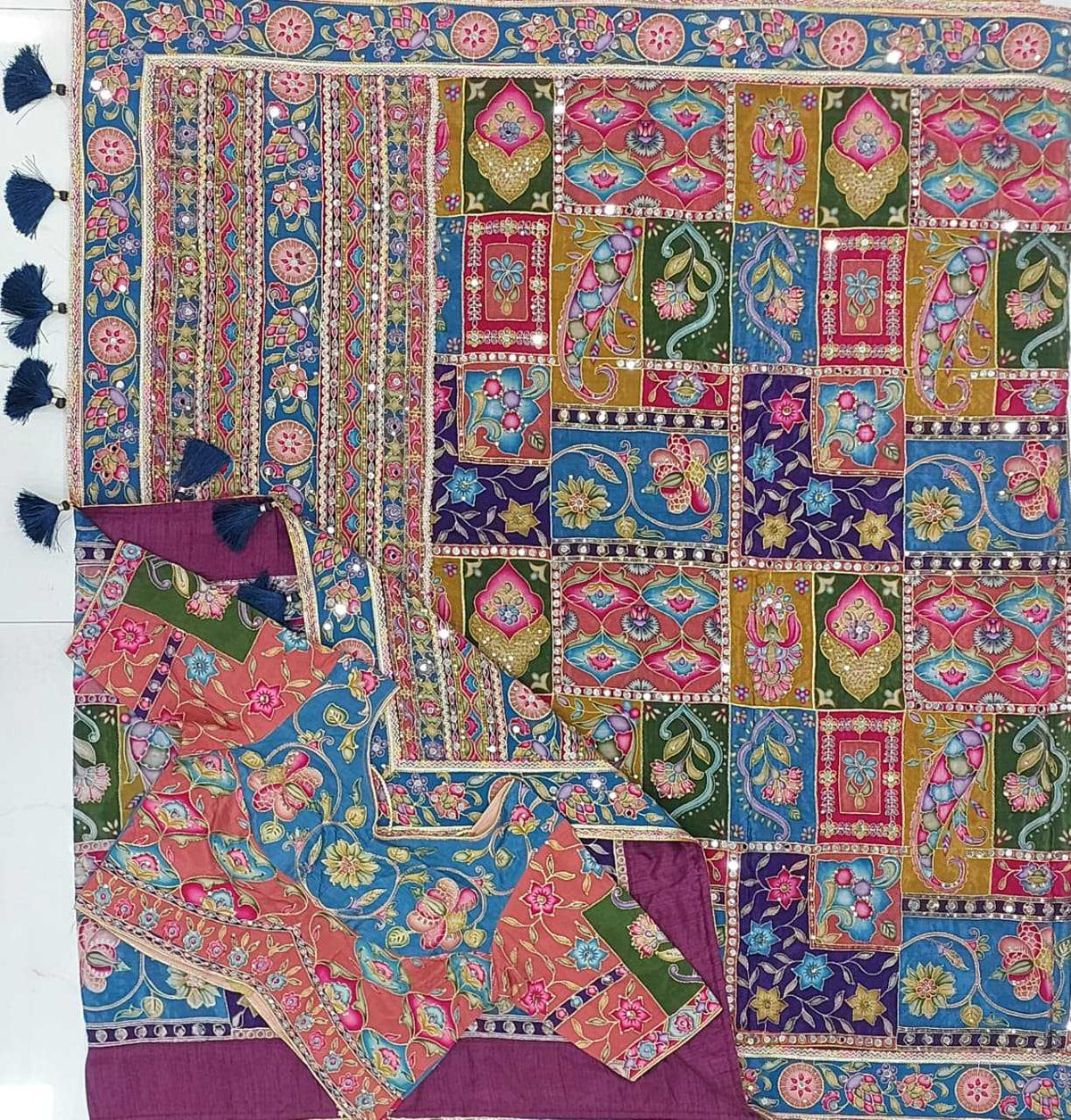 Rang Dhara Fancy Sequence Saree