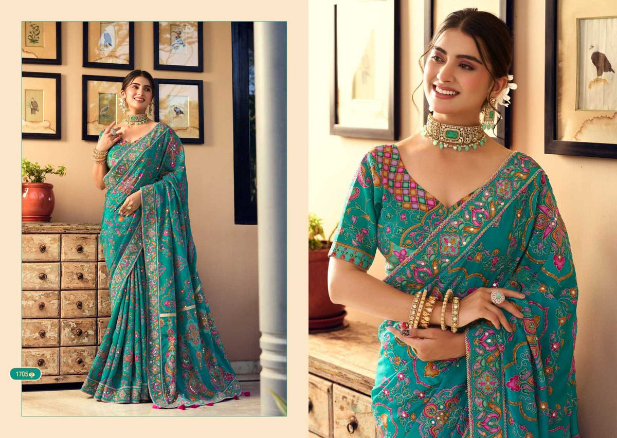 Rang Dhara Fancy Sequence Saree