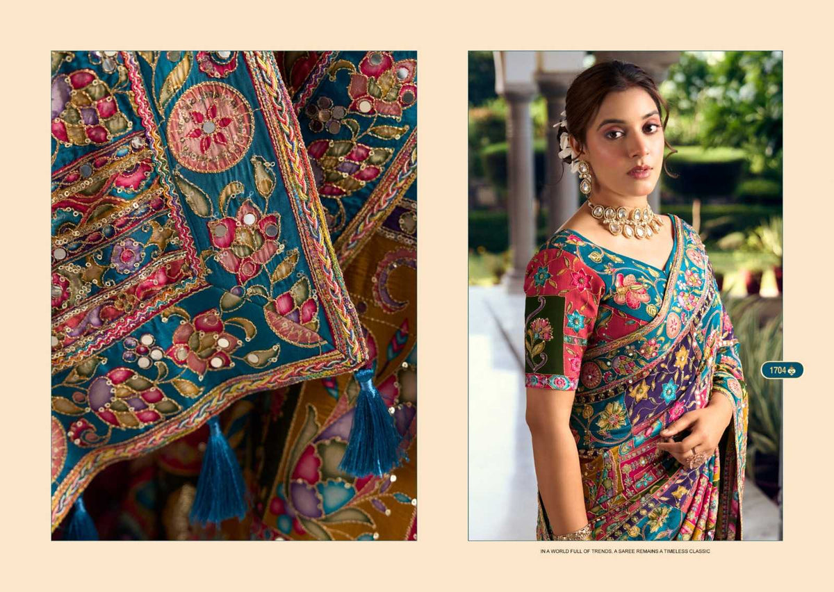 Rang Dhara Fancy Sequence Saree
