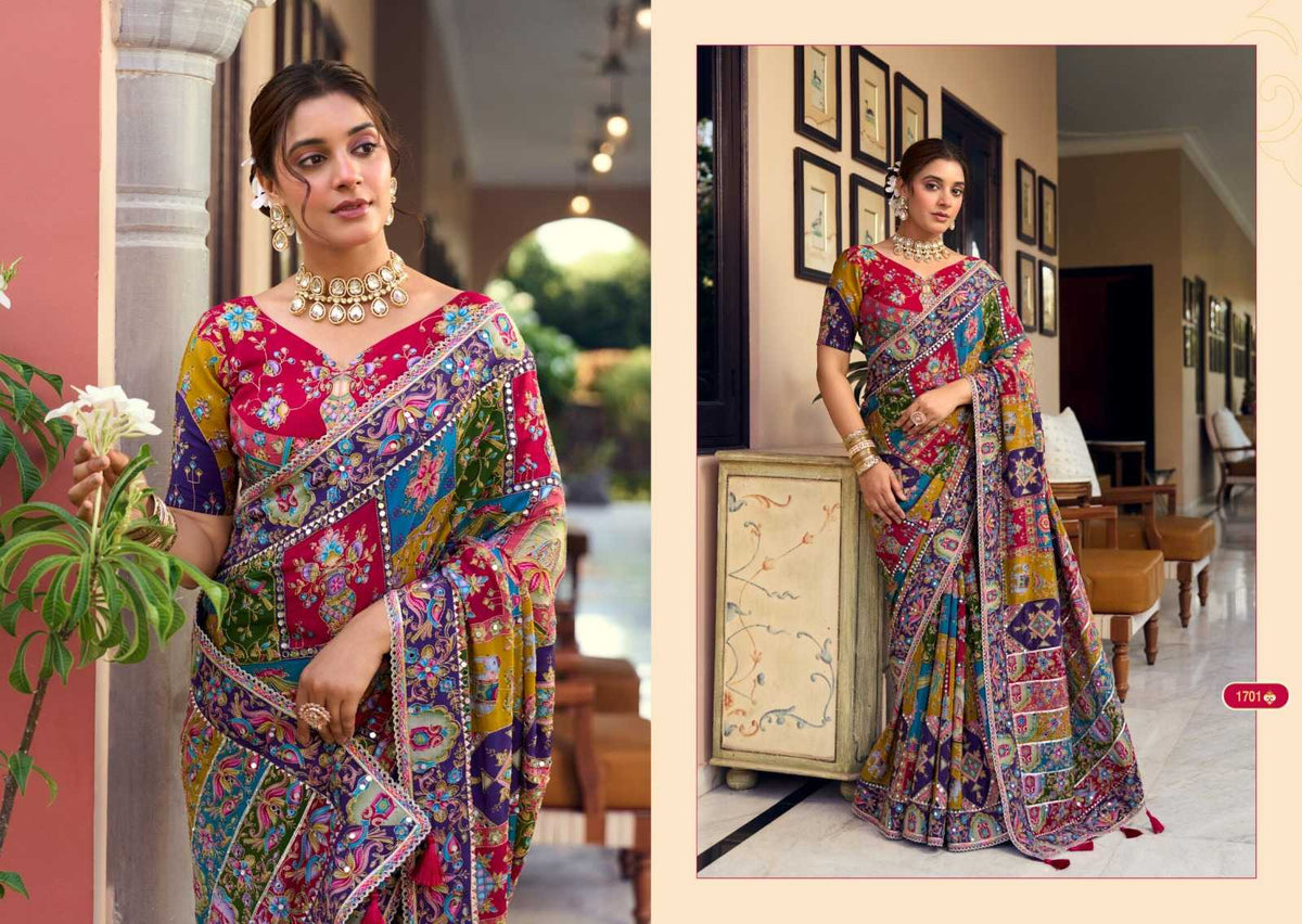 Rang Dhara Fancy Sequence Saree