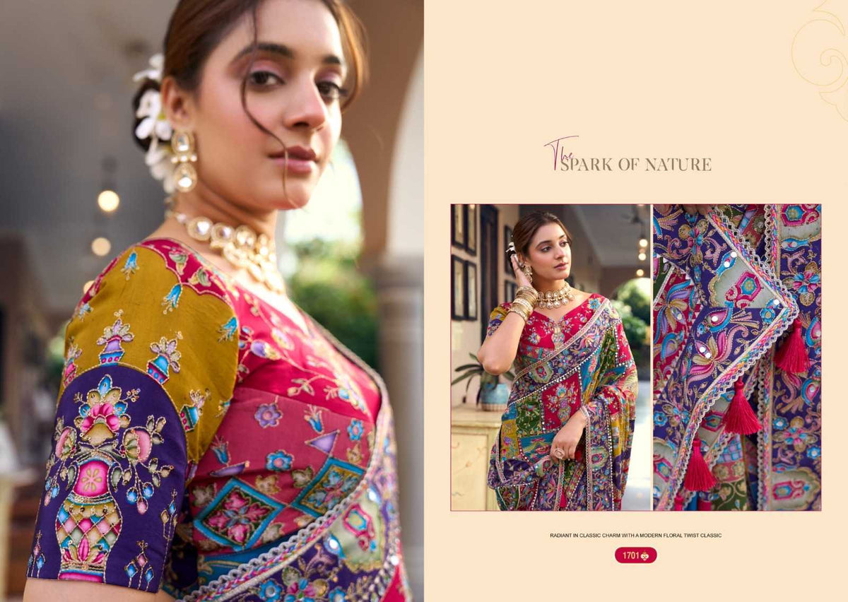 Rang Dhara Fancy Sequence Saree