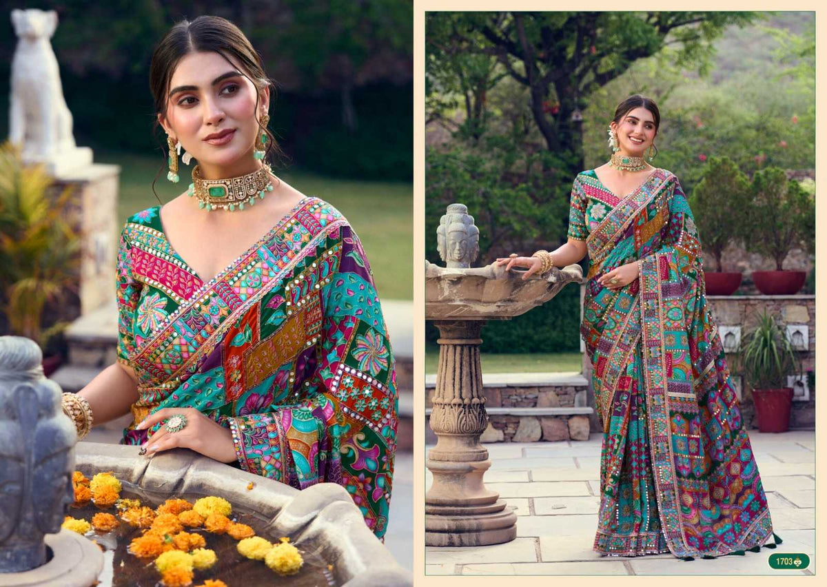 Rang Dhara Fancy Sequence Saree