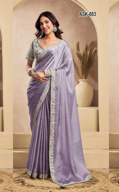 Organza Silk Traditional Saree