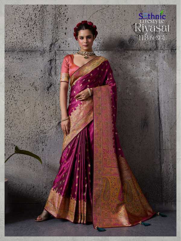 Satin Silk Party Wear Saree