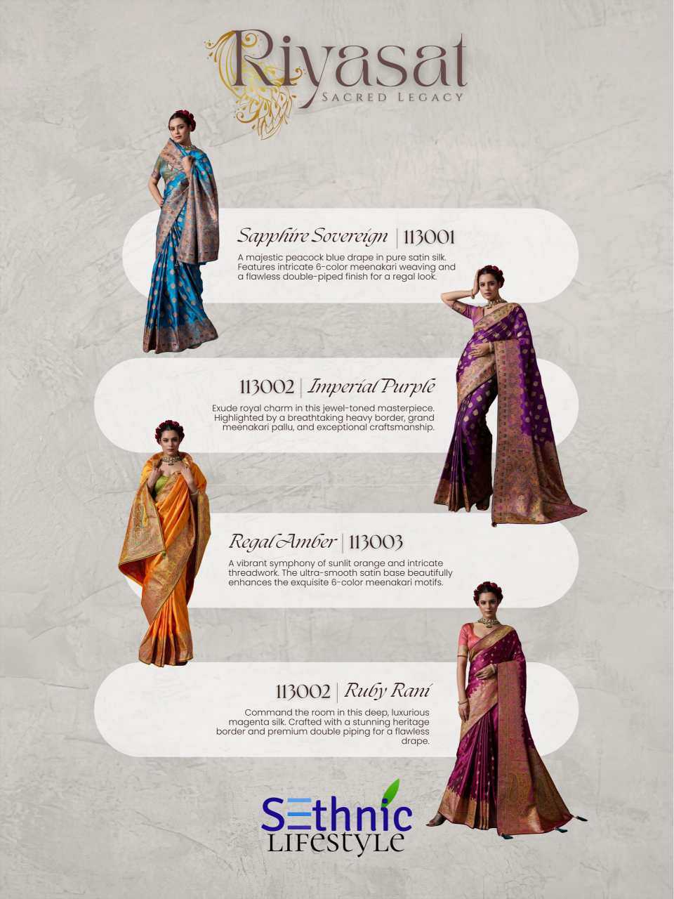Satin Silk Party Wear Saree