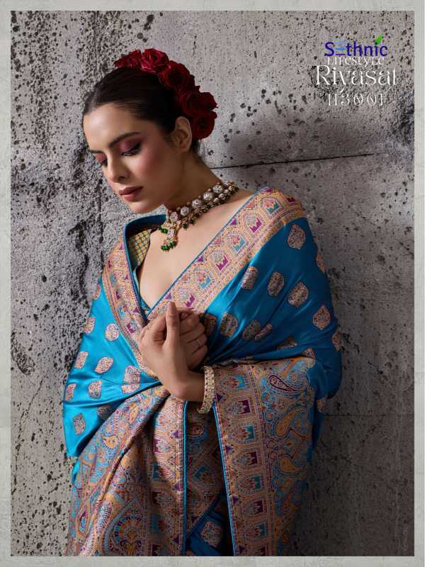 Satin Silk Party Wear Saree