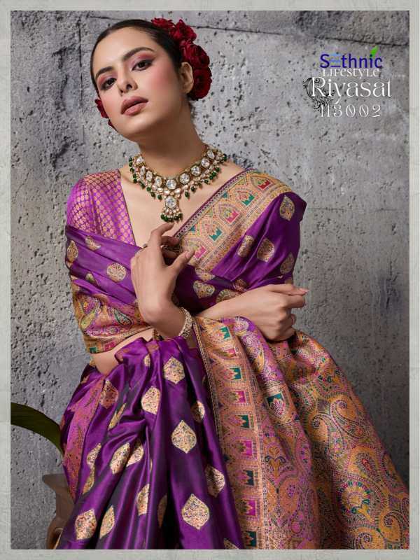 Satin Silk Party Wear Saree