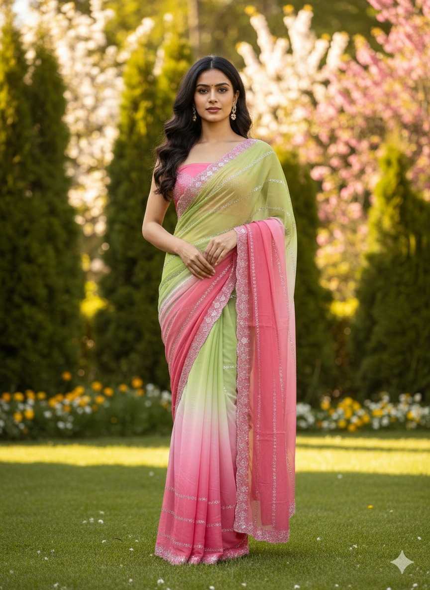 Georgette Saree