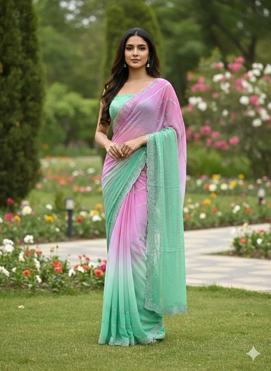 Georgette Saree