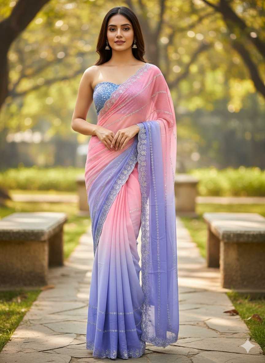 Georgette Saree