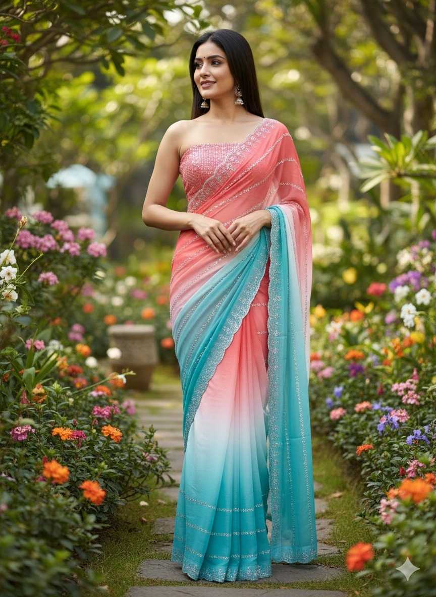 Georgette Saree