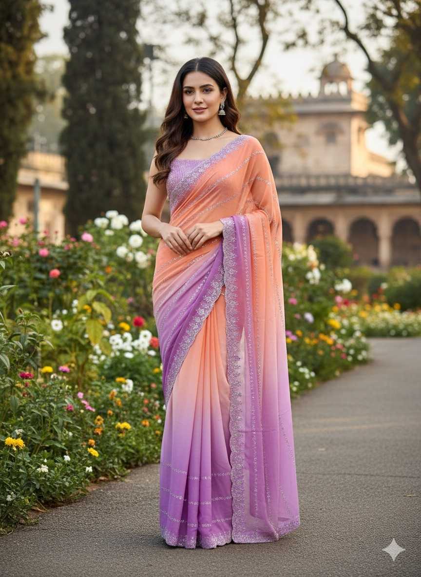 Georgette Saree